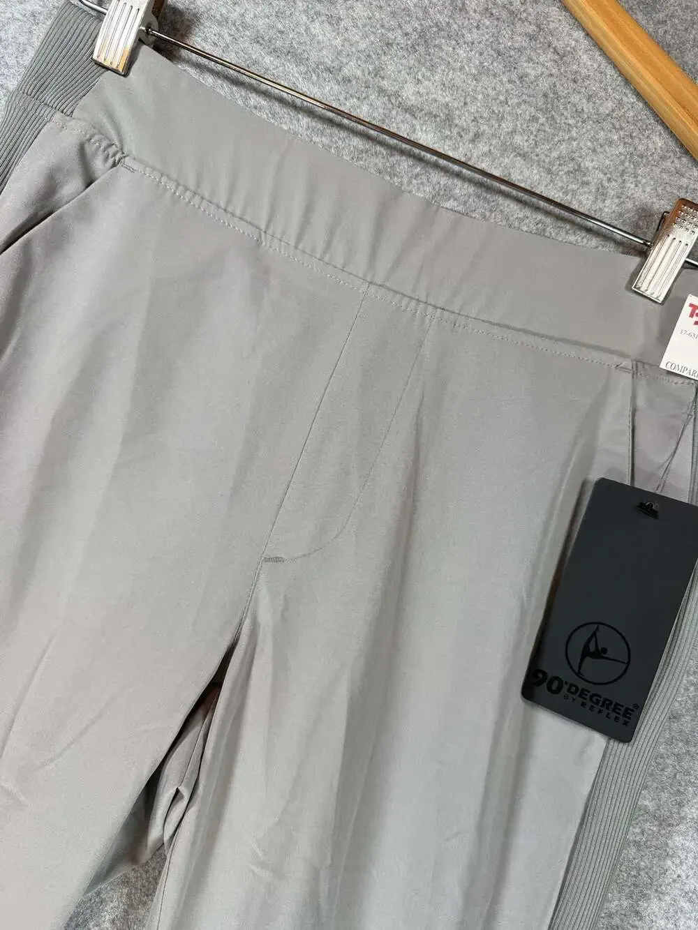 90 Degree by Reflex Frost Gray Jogger‎ Pants Size S